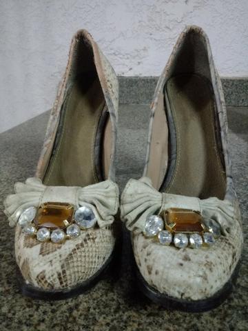 Sapatos, bota de salto 7 pares, número 37 - Foto 2