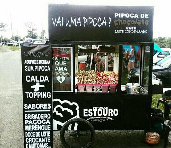 Carrinho de Pipoca Churros Food Bike - Foto 4