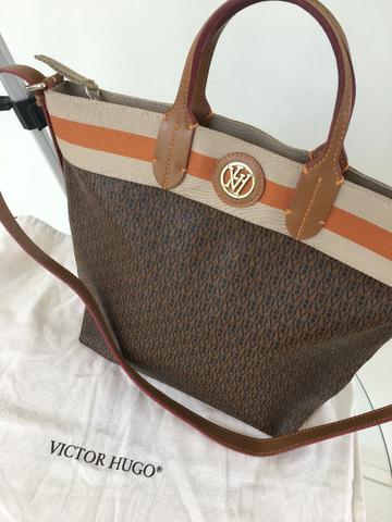 Bolsa vistor hugo monograma