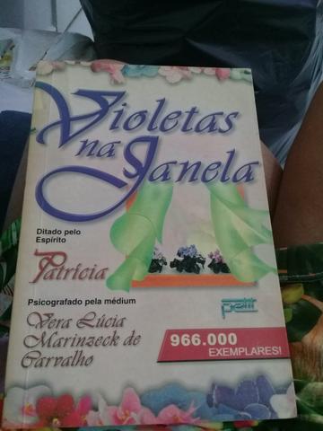 Livro Viloetas na Janela