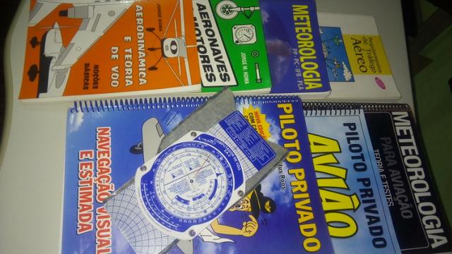 Kit Livros Piloto Privado + Computador de Voo