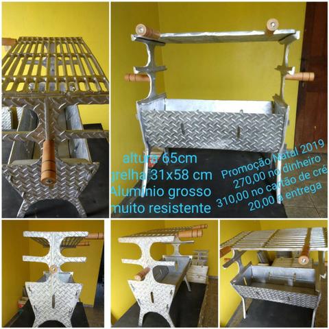 Churrasqueira de aluminio - Foto 2