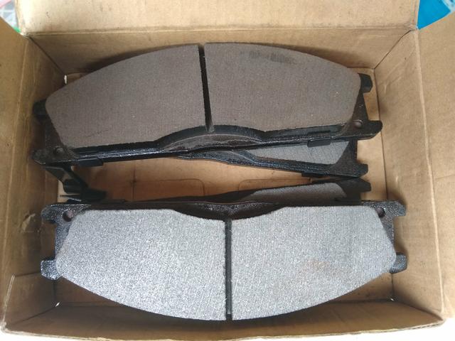 Pastilhas de freio dianteiras para Nissan Frontier 1998 em diante - Foto 3