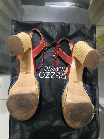 sandália pata de vaca