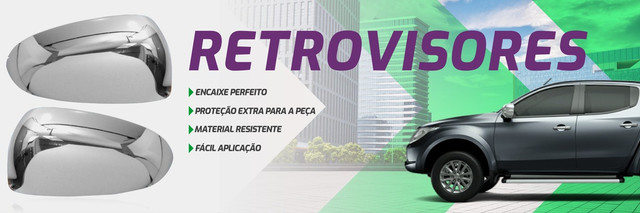 Aplique cromados Maçanetas Retrovisores Pestana Milha Grade etc - Todos os carros - Foto 3