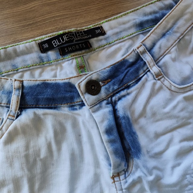 Shorts Jeans tamanho 36/38 - Foto 3