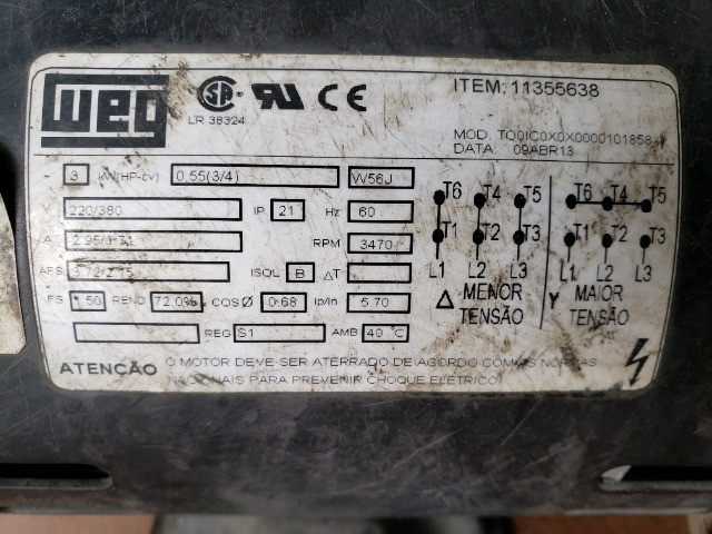 Bomba de poço Schneider BT4-0507E9 3/4 cv - Foto 6