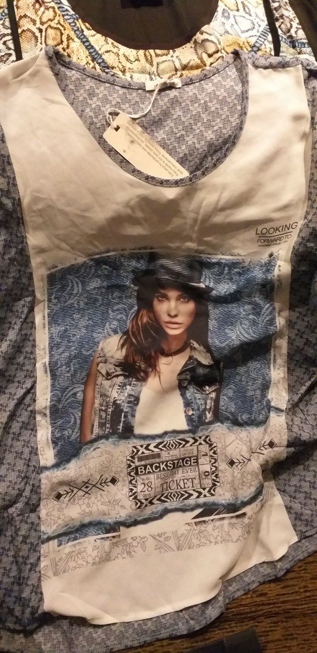Blusas novas maravilhosas, cheia de charme! - Foto 4