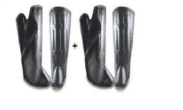 Perneira 3 Talas Velcro Color  - Foto 2