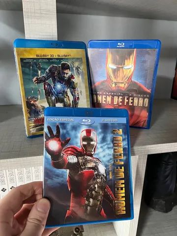blu ray 3d vingadores avengers marvel tres discos  - Foto 3