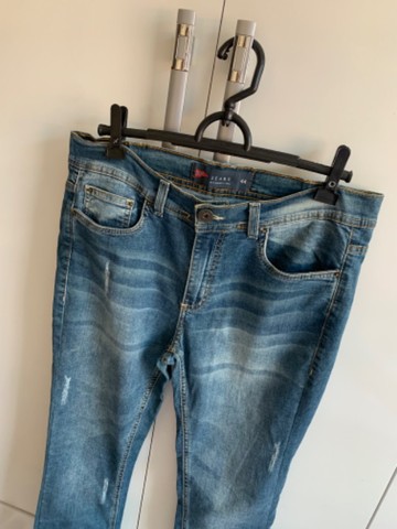 (TAM: 42) Calça Jeans Feminina  - Foto 4