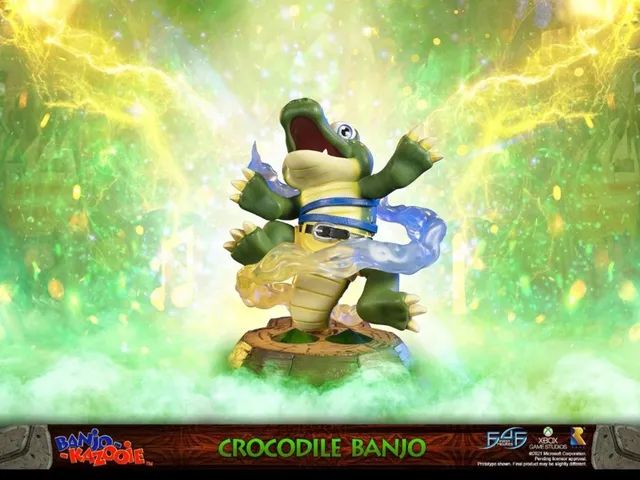 Banjo Kazooie Crocodile Banjo First 4 Figures