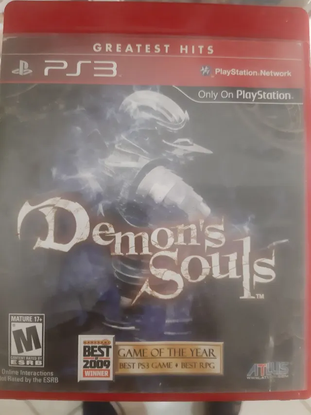 Jogo Demons Souls Ps3 Original Mídia Física Novo Lacrado em