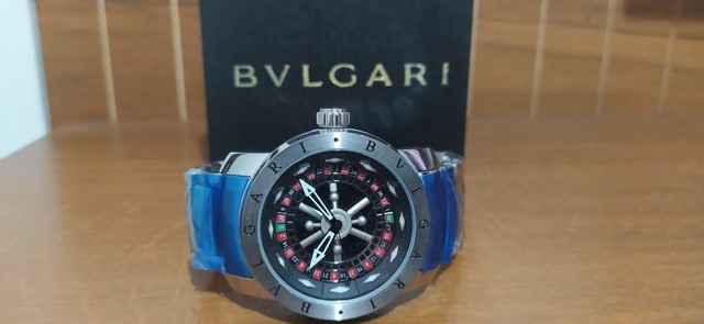 Relógio Masculino Blvgari Cassino  - Foto 5