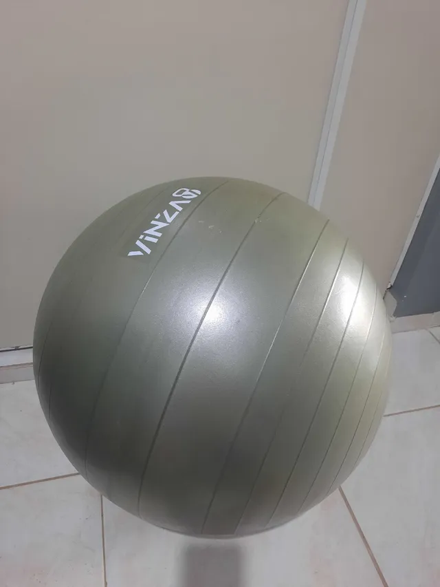 PhysioBall Bola Fisioterapia Reabilitação - Amarela 105 cm