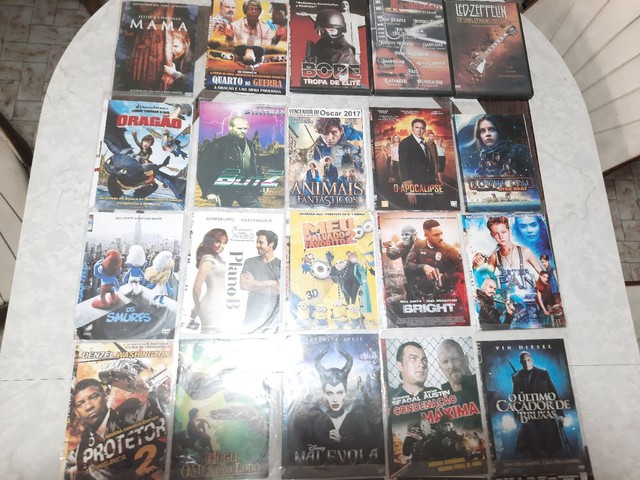 Kit com 30 DVDS diversos, filmes infantil e adultos, Show. funcionando.  - Foto 4