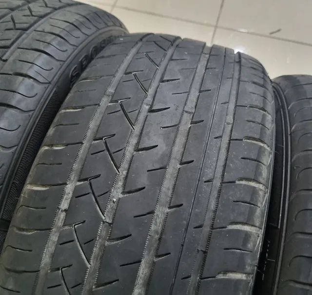 04 pneus Xbri aro 17" 205/50 com 70% de vida útil  (900,00 os 04) - Foto 5
