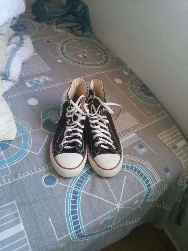 All star preto cano alto  +10 anúncios na OLX Brasil