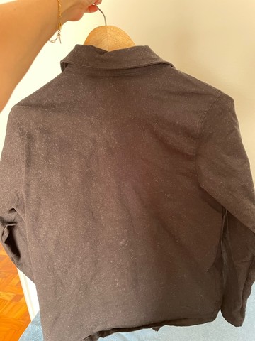 Jaqueta preta sarja - Foto 3