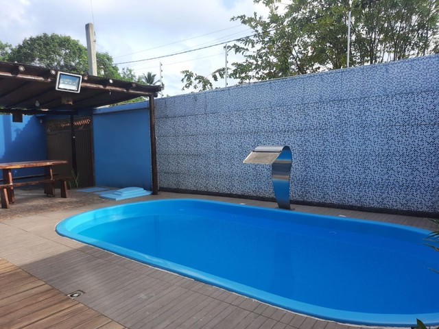 Casa de praia com piscina para tempora 