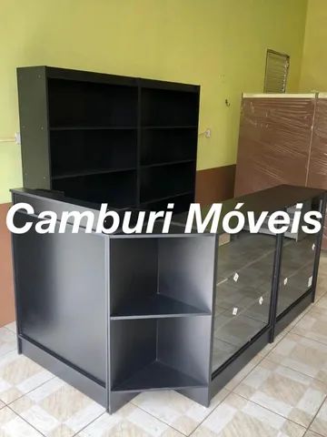BALCÃO CAIXA FECHADO VITRINE EXPOSITORA - NOVO - ENTREGA RÁPIDA  - Foto 2