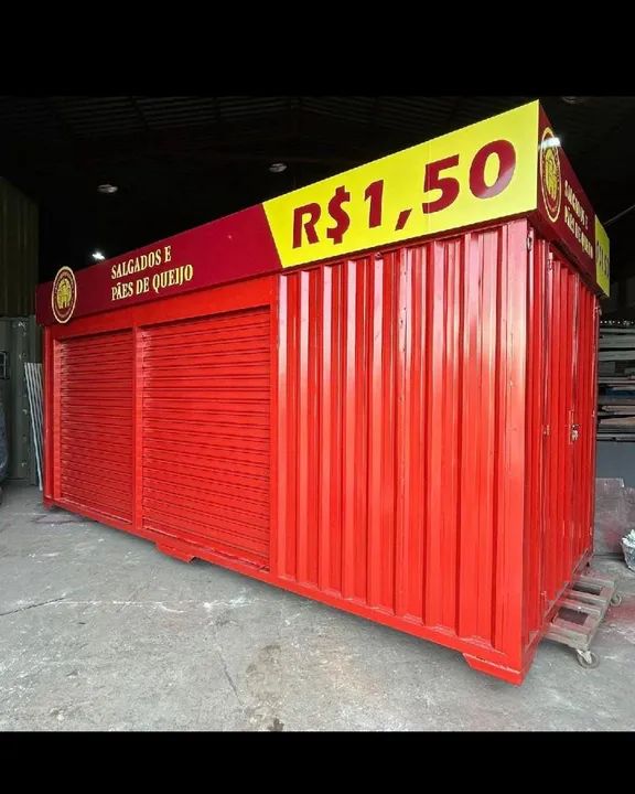 Container lanchonete Quiosque Móvel Novo - Foto 2