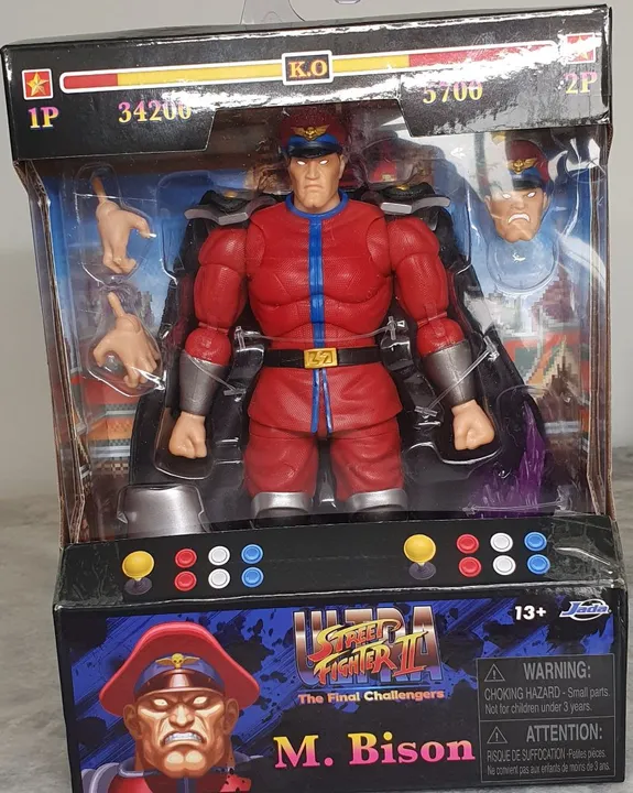 M. Bison Street fighter 2 Jada toys lacrado