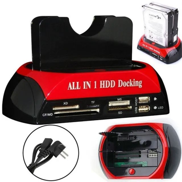 Hdd All In 1 Docking Sata Ide Usb 2.0/3.0 C875 - Foto 3