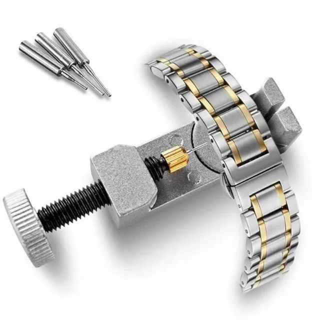 Ferramenta de ajuste de pulseira para relógios em metal - Foto 3