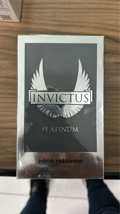 Perfume importado invictus Platinum novo lacrado loja física 
