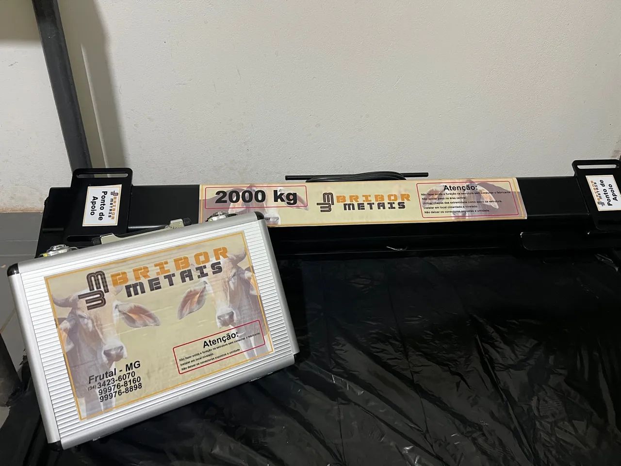 Balança digital bovina 4 mil kg  - Foto 2