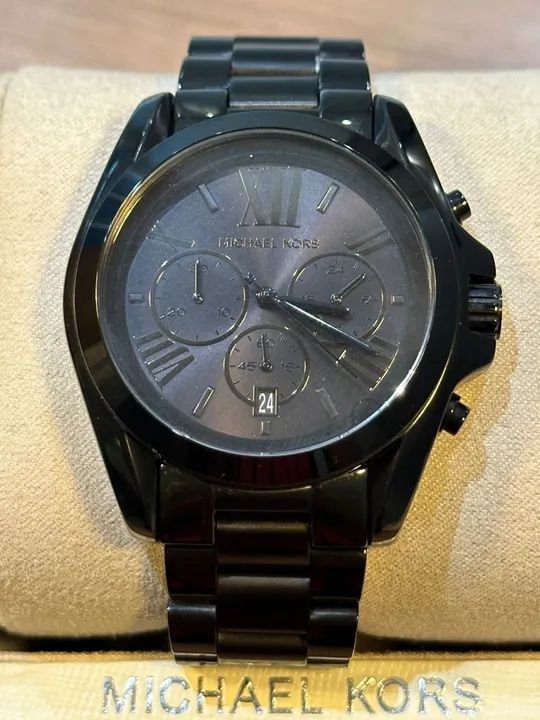 Relógio Michael Kors Masculino Preto - Foto 2