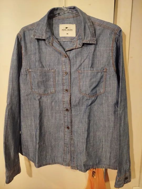 Camisa Jeans feminina Pool