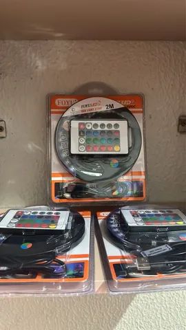 Fita led com  controle  ?  completo  - Foto 4