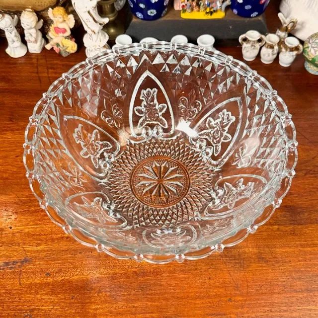 Saladeira em vidro prensado. - Foto 4