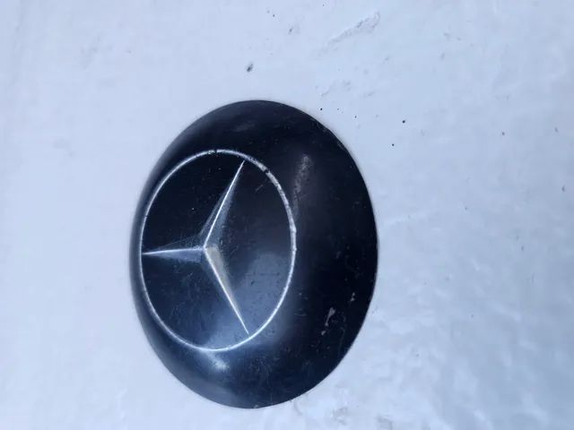 Caminhao mercedes LP 321 bicuda emblema botao aro buzina volante novo original  - Foto 3