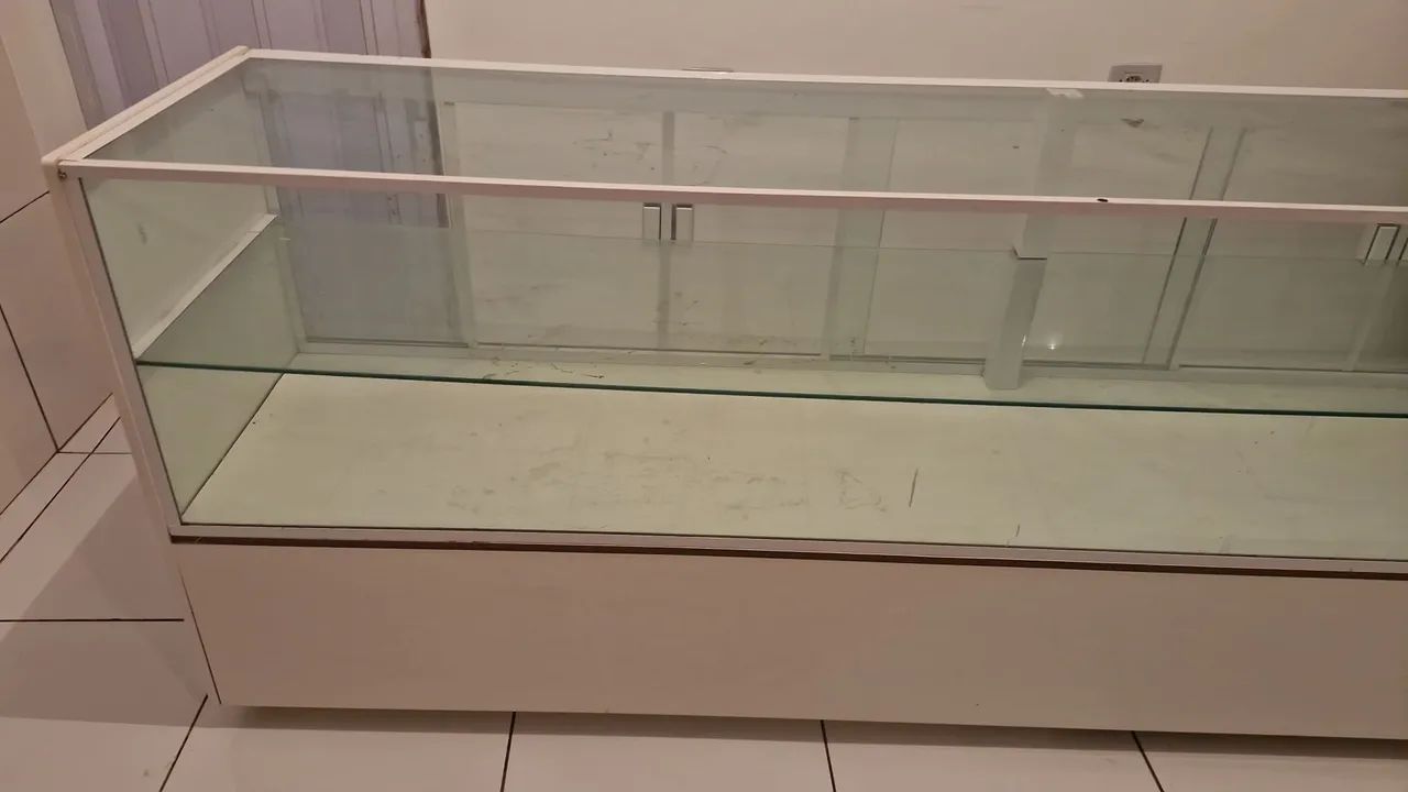 Vitrine de Vidro para Loja