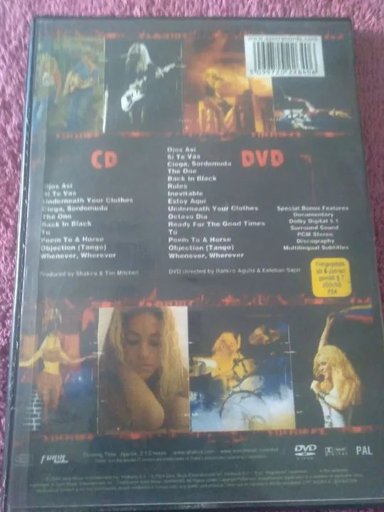 DVD Shakira Live Piracy Voonnn - Foto 2