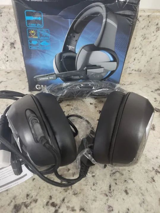 Fone Gamer Pc Com Microfone Hedset Para Computador - Foto 2