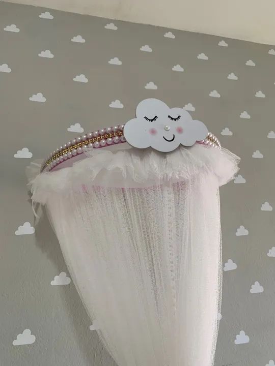 Dorcel infantil nuvem com babadinho - Foto 2