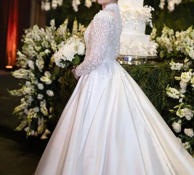 Vestido de noiva + véu de 4m - Foto 2
