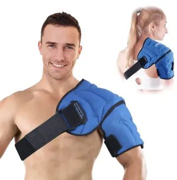 Bolsa de Gelo para Terapia Gelado e Quente Lesão Ombro Bursite Tendinite 
