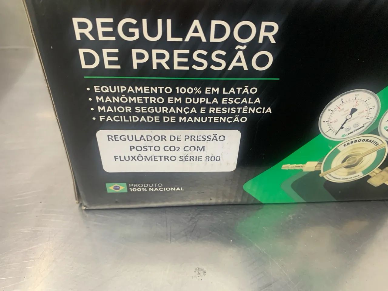 REGULADOR DE PRESSÃO CO2  - SÉRIE 800
