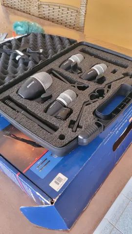 Kit Microfone Shure PGDMK6 ZERADO - Foto 2