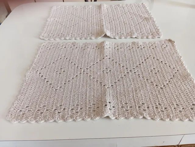 Jogo Americano Crochê Novo - Foto 5