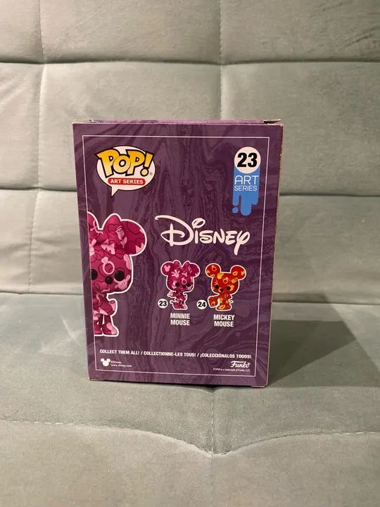 Funko Pop Minnie Mouse #23 - Disney Art Series Exclusivo  - Foto 4