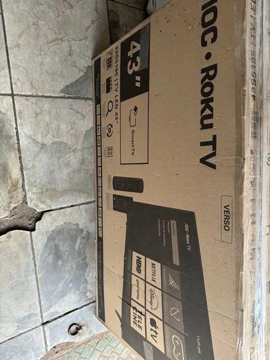 TV AOC Roku 43 polegadas Smart TV - Foto 3
