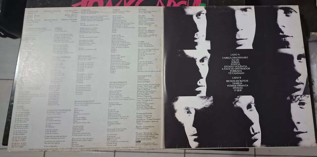 Titãs - Cabeça de Dinossauro - Vinil - Foto 2
