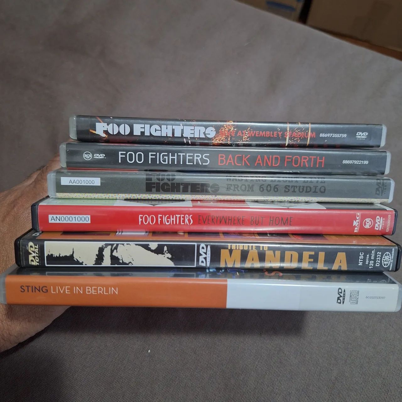 Lote Dvds Rock - Foo Fighters - Foto 2