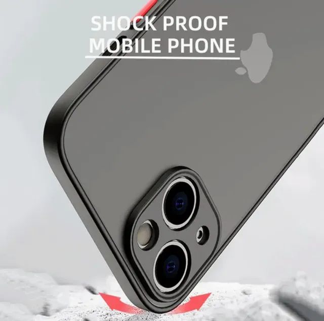 Capa Cinza Especial De Luxo Compatível Com iPhone 13/14 Pro/Pro Max - Foto 3